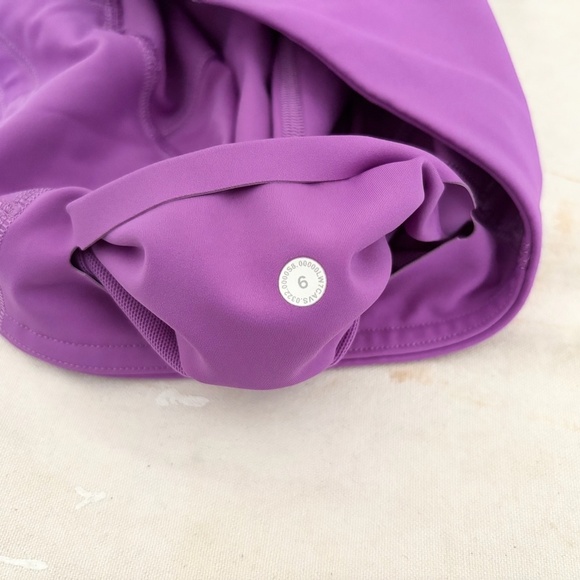 Lululemon Base Pace High-Rise Short 6", Moonlit Magenta - Picture 3 of 4